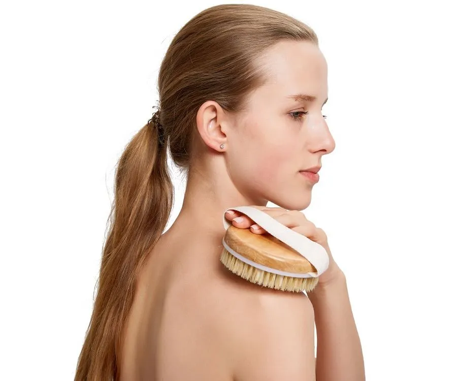 usage bamboo boar bristles bath brush